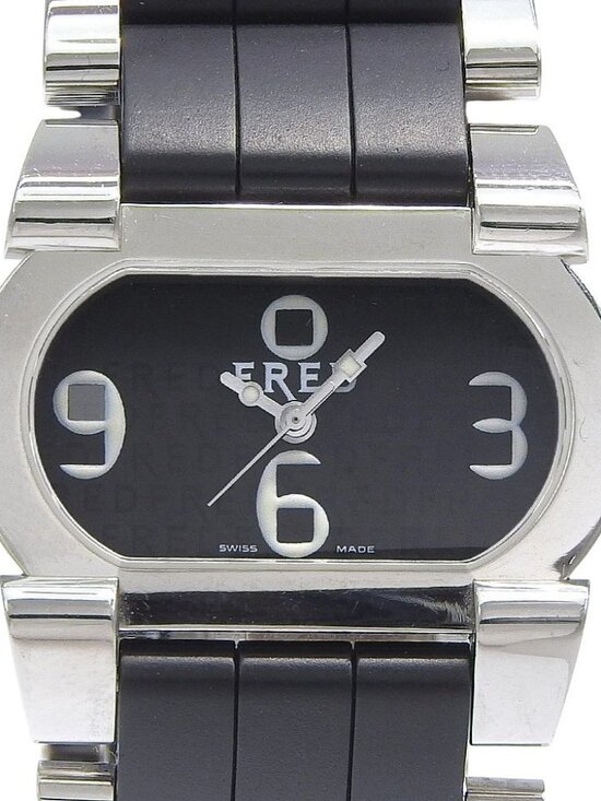 FRED Move one Watches FD012110 Silver blackDial Stainless Steel/rubber Qua... main image 14